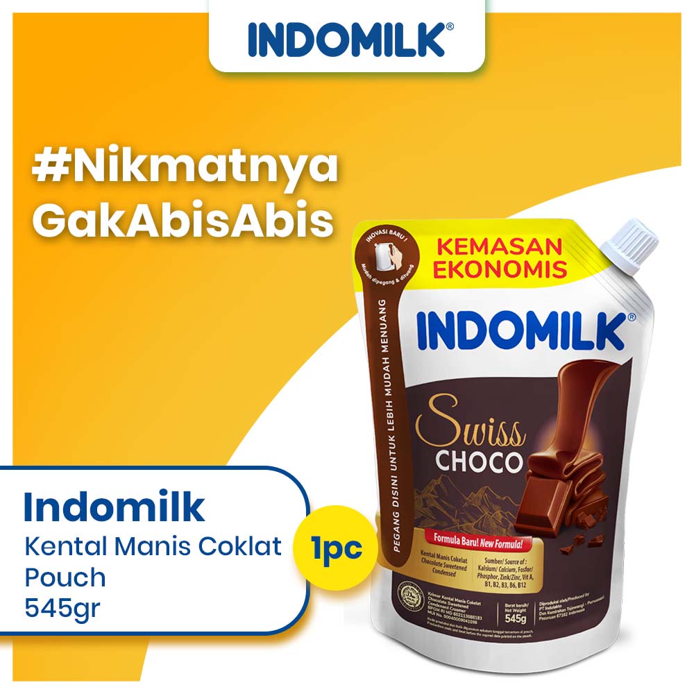 

Indomilk Skm Coklat 545gr Pouch Ulir barcode 8993007003919