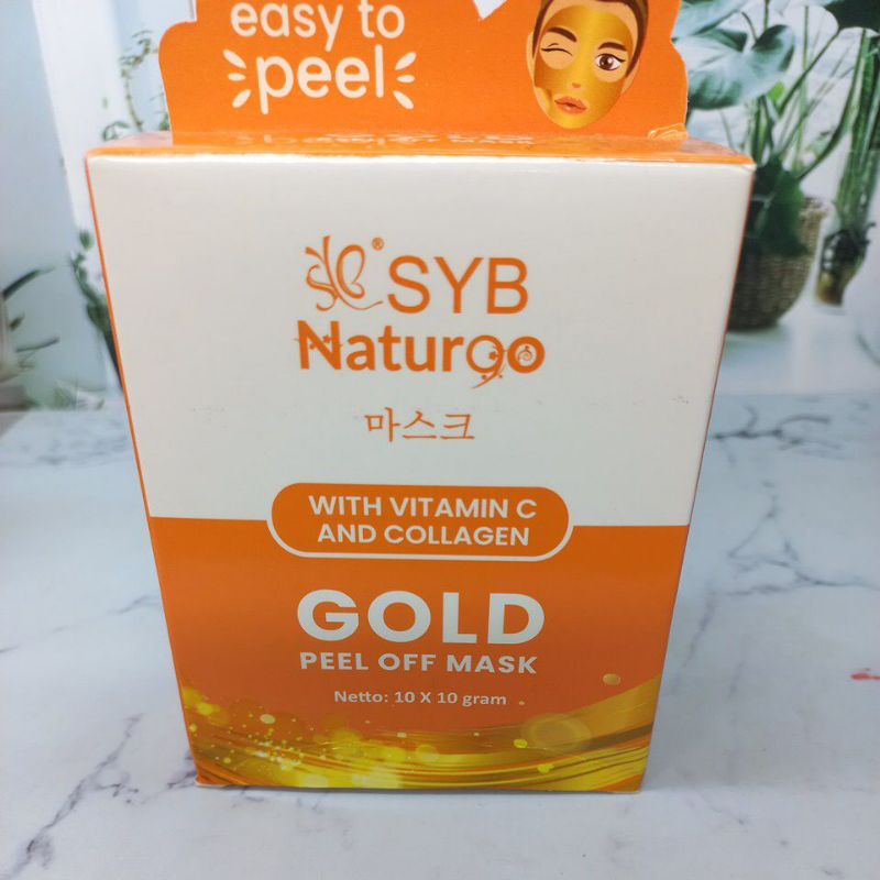 [1BOX] SYB NATURGO MASK ALL VARIAN ISI 10 SACHET EASY OF PEEL