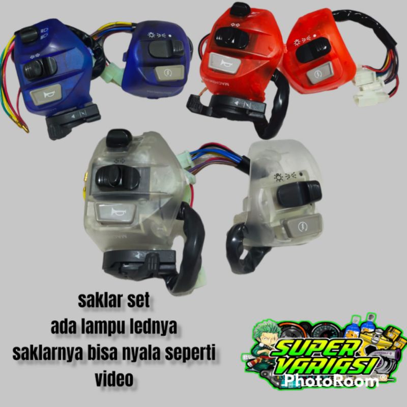 Jual Saklar Transparan Lampu Aerox Xeon Mio Smile Sporty Mio J M Soul Jupiter Z Jupiter Mx