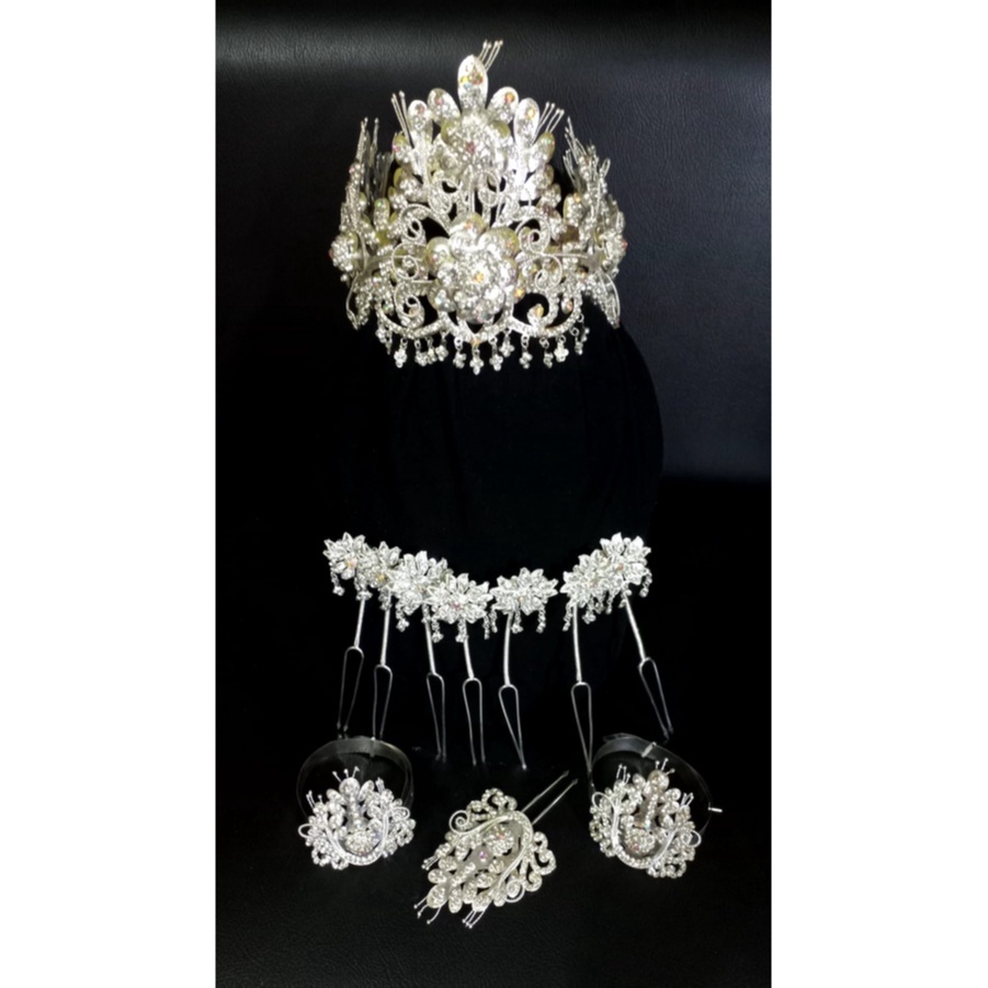 Siger Sunda manten Akar  silver/Siger manten/siger sunda pengantin murah/siger sunda/Siger Sunda Pen