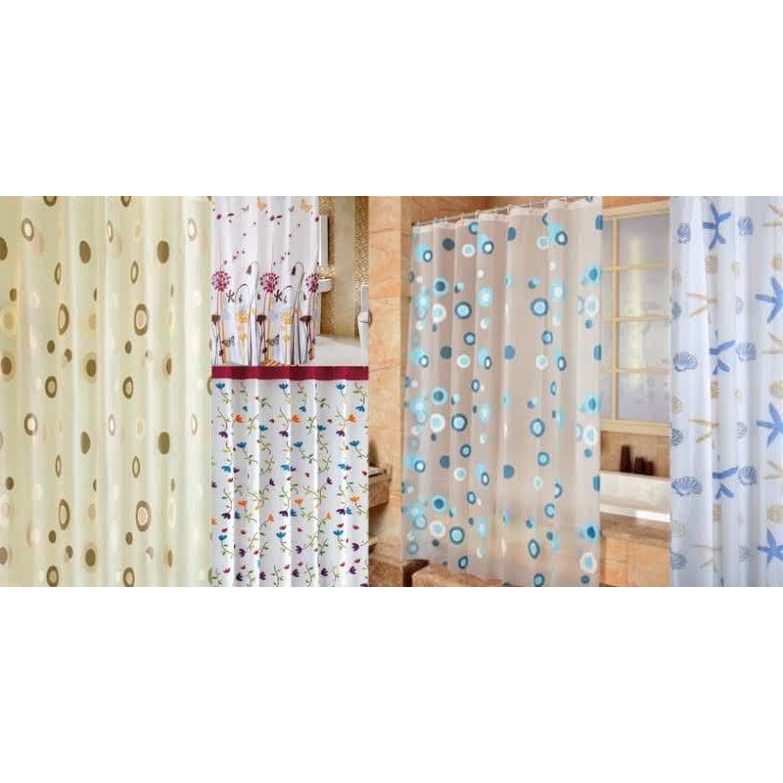 Tirai Kamar Mandi Shower Curtain