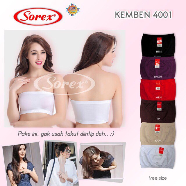 Bra Bralette Sorex 4001 - Model kemben