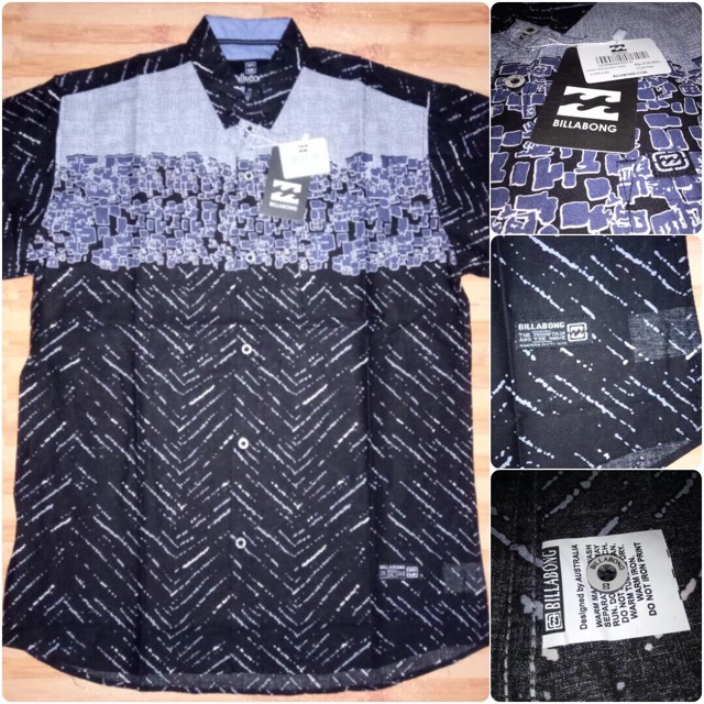 Kemeja flanel impor (Billabong )