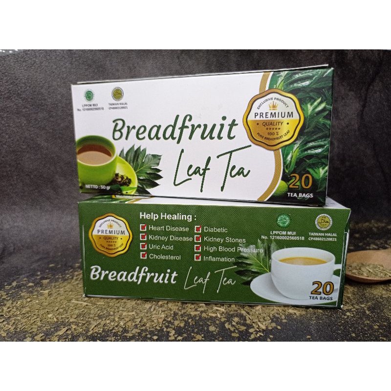 

Teh Daun Sukun Laasyaka Premium Celup Obat Jantung