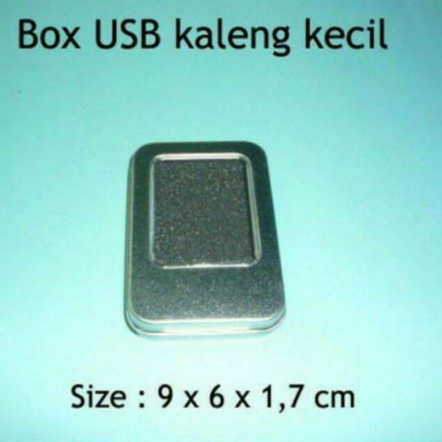 

Box Kotak kaleng aluminium kecil promosi