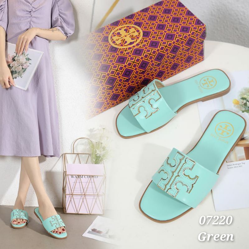 Sandal wanita Slop flat TB |kode 07220