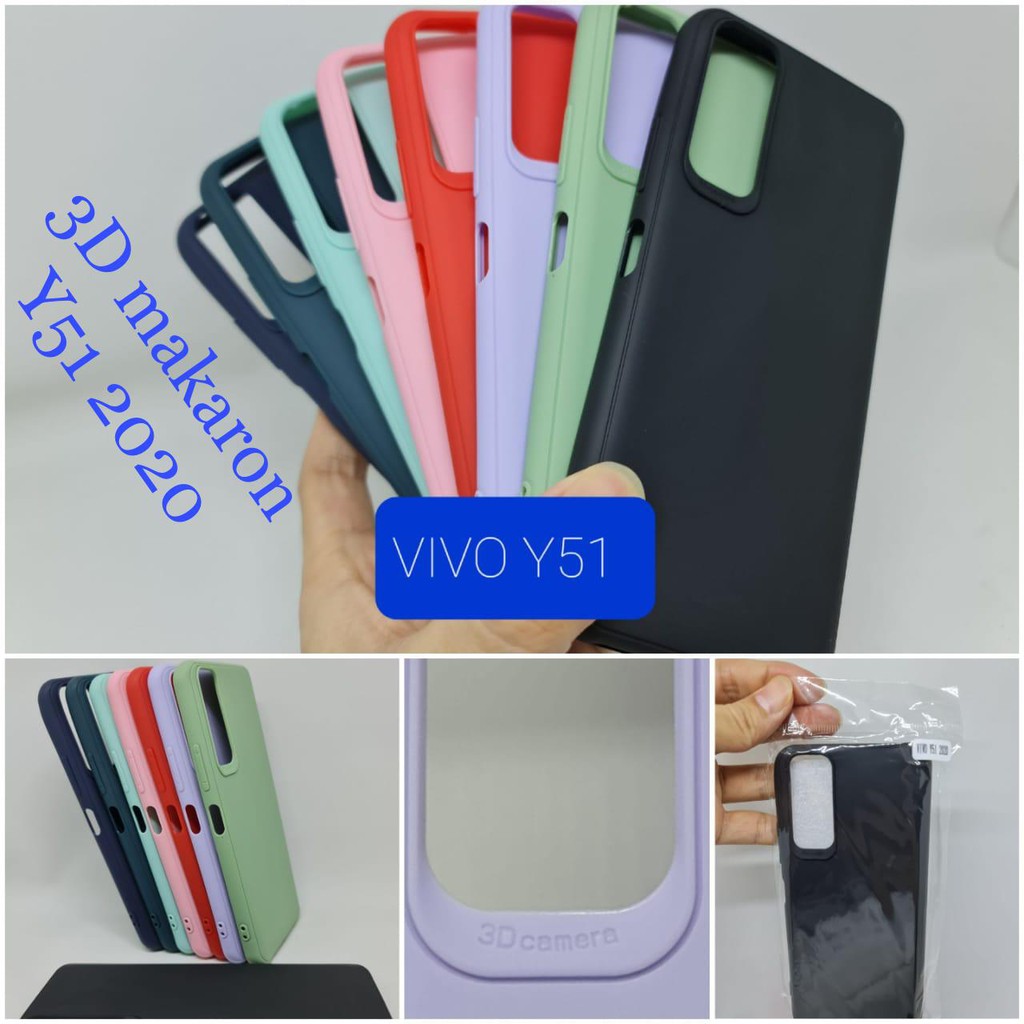 Softcase Silikon Macaron Case Macaroon for vivo y51 2020/vivo y19/vivo/y91/vivo y91c/vivo v20se/VIVO V21 4G/VIVO V21 5G/Y20/Y12/Y17/Y53S/Y51