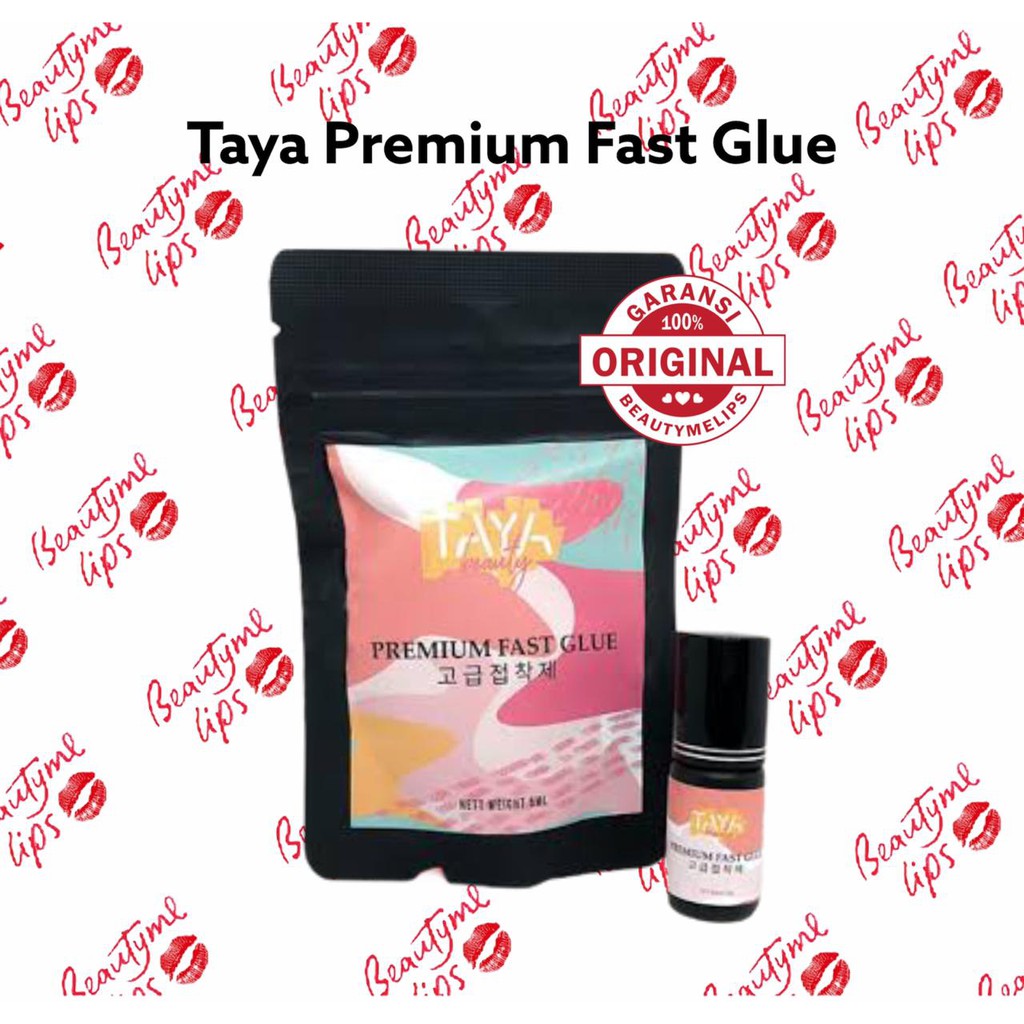 Taya Beauty Premium Fast Glue for Eyelash Extension Bulu Mata 0.5second lem eyelash