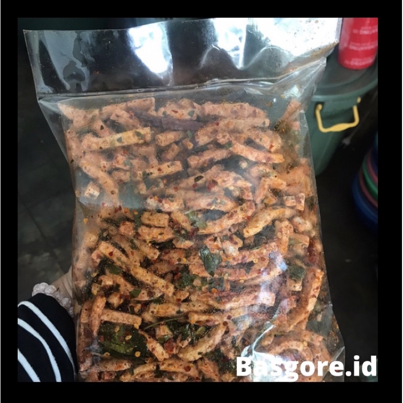 

Basreng pedas daun jeruk 1 kg Basgore.id