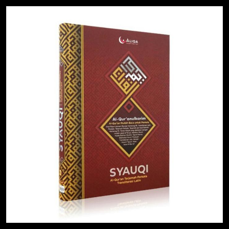 Buku Religi/Buku Spiritual Alquran Syauqi Aliqa Ukuran Jumbo (A4) - Merah