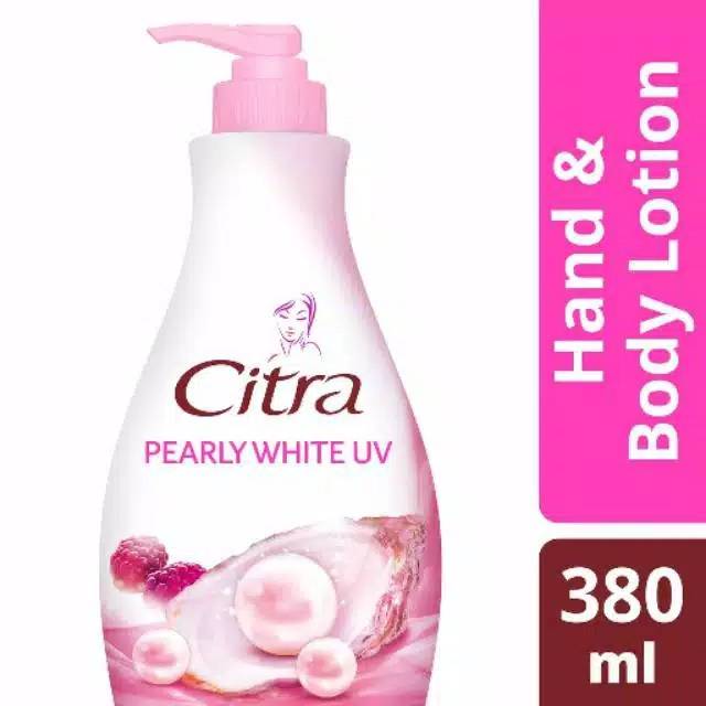 Citra pearly white UV hand&body lotion 380 ml