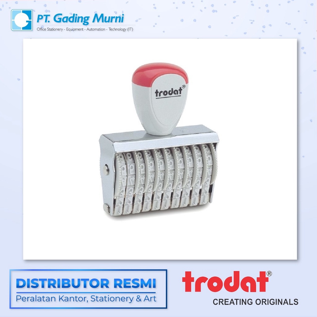 

Trodat Stempel 15310 3mm 10 digit