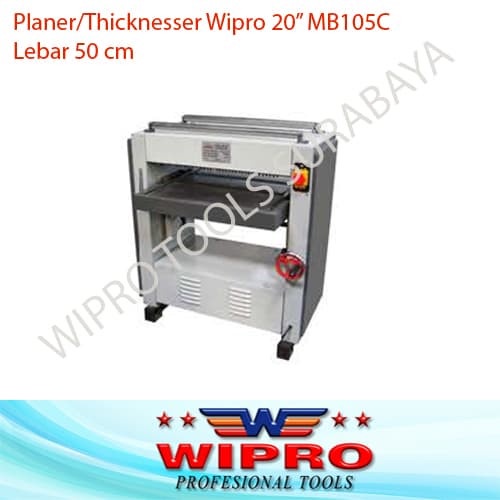 Mesin Ketam Planer Thicknesser Duduk 20 Inch WIPRO MB105C