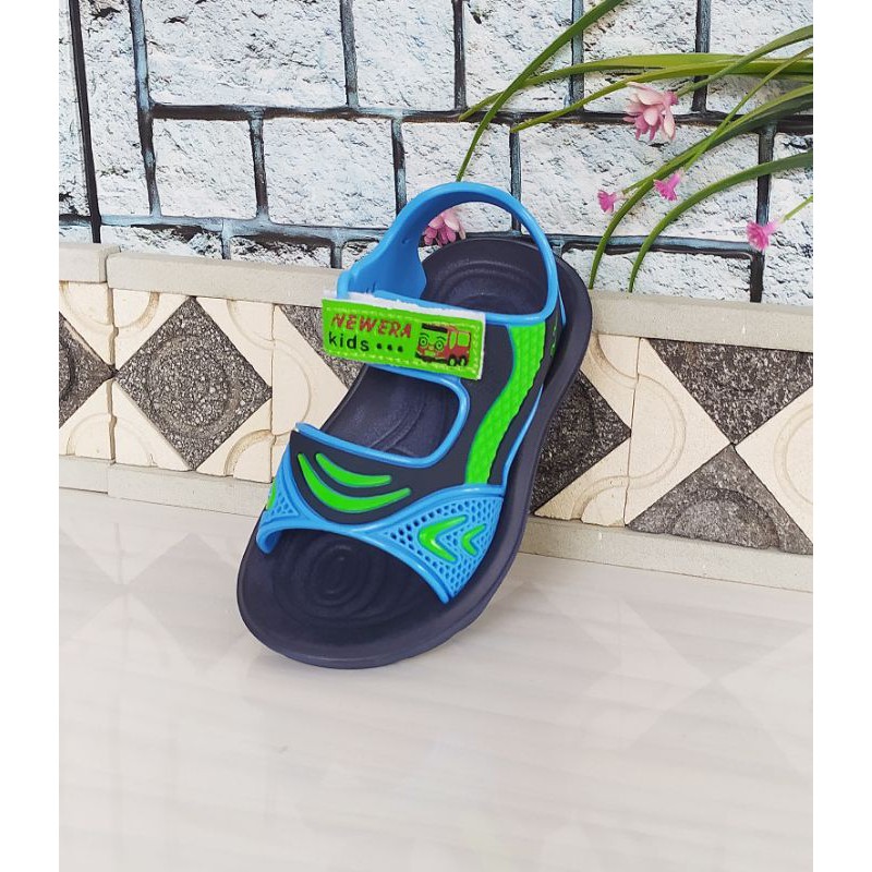 SANDAL SEPATU ANAK LED NEW ERA BB CNC 134 SIZE 19-24 200% ORIGINSL