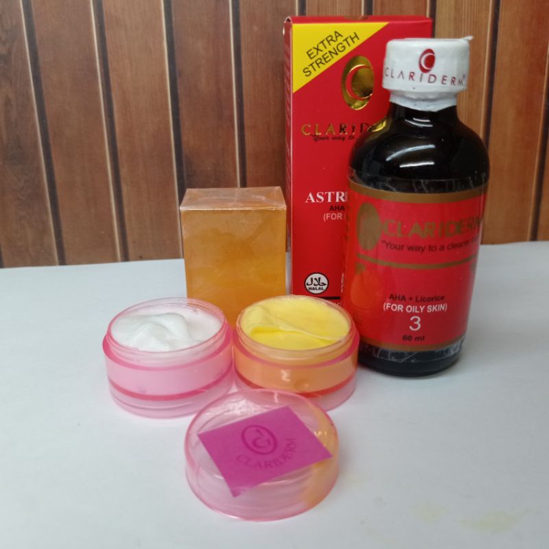 Paket Clariderm Susun 3IN1