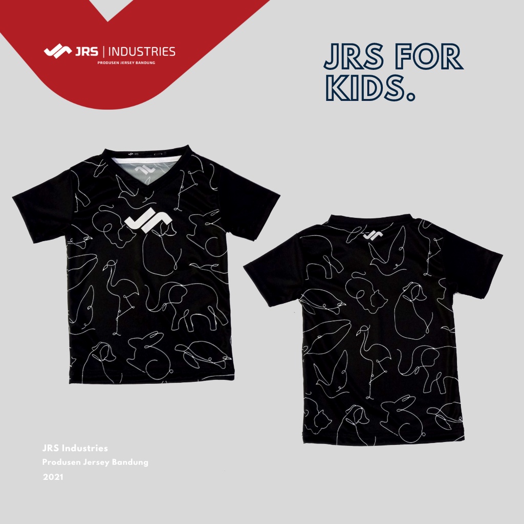 JRS KIDS ANIMAL / Jersey Custom Anak / Jersey Push Bike / Jersey Sepeda