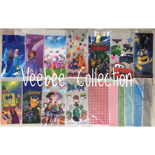 Plastik snack bingkisan ulang tahun Besar/ Birthday snack plastic bag/ tas ultah-1