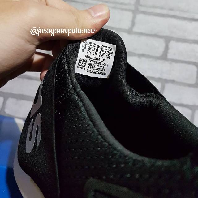 Adidas Neo Cloudfoam Lite Slip On BYD &quot;Black&quot;