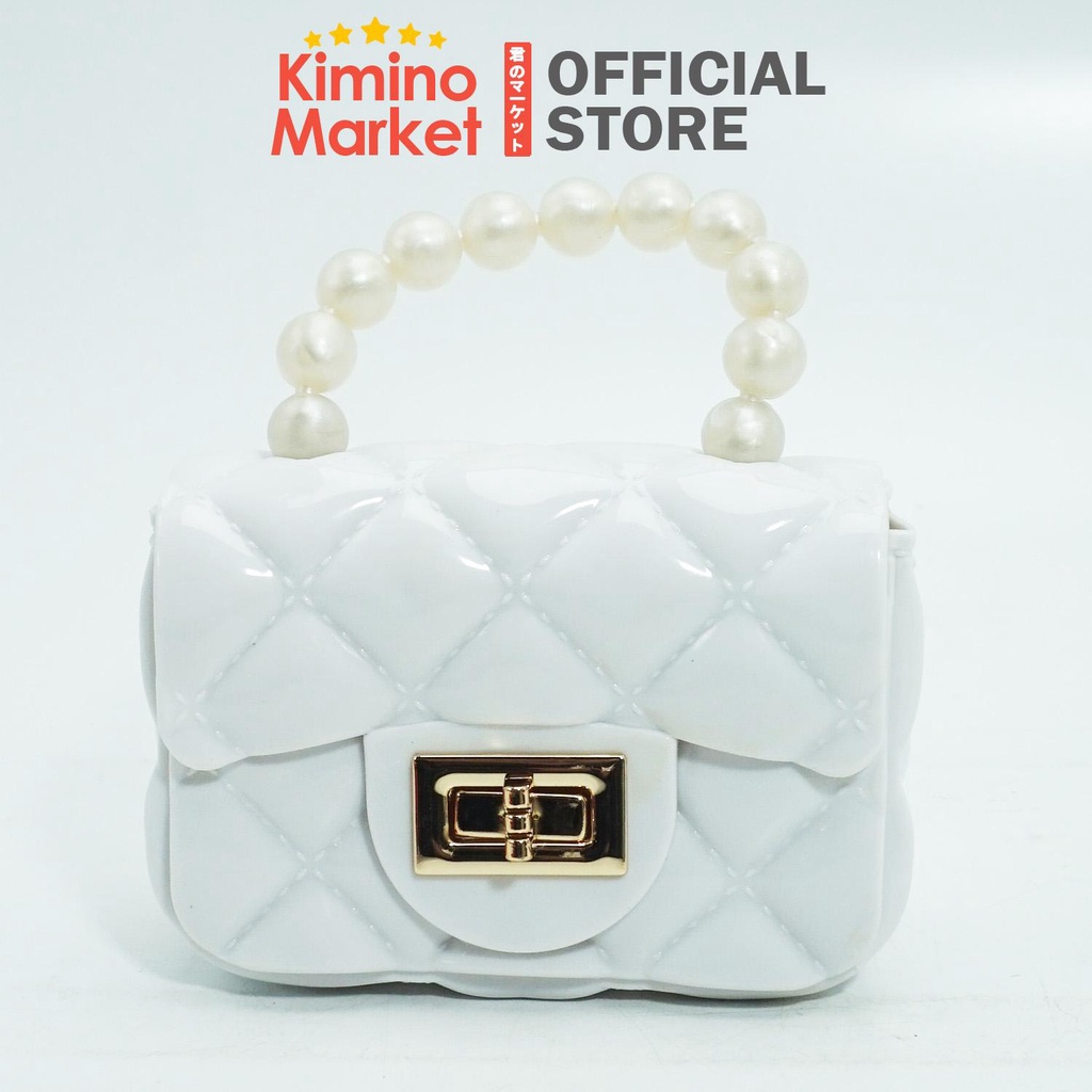 Tas Selempang Mini Handbag Jelly Bag Mutiara Korean Bag Fashion Dompet