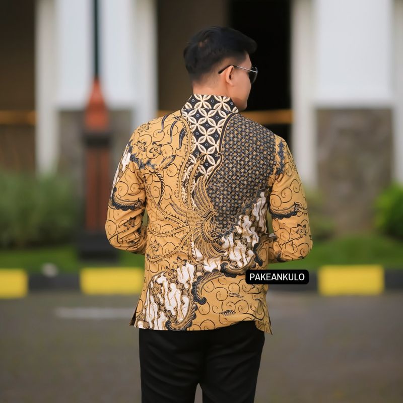 Batik Premium Pria Slimfit || Motif Aryasatya