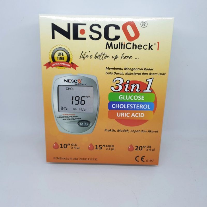 Alat Multicheck GCU 3 in 1 Nesco