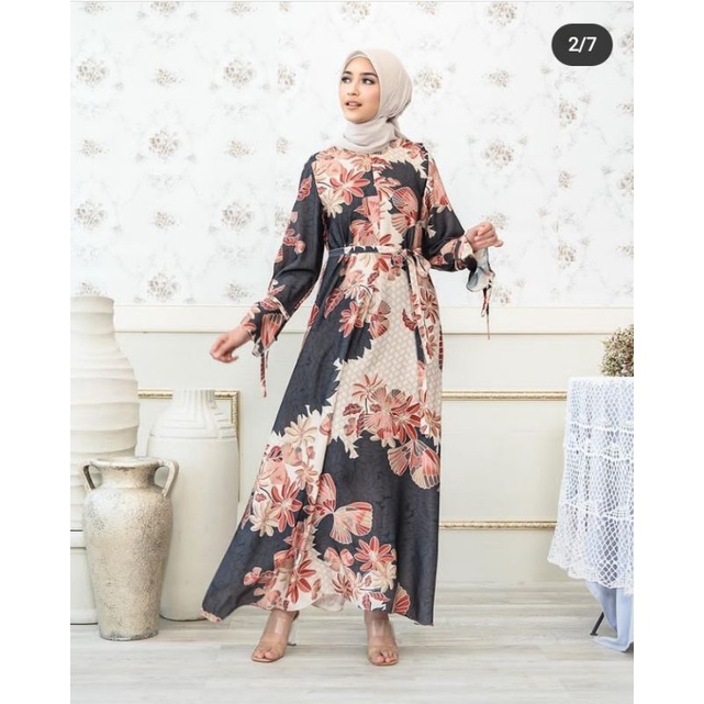 New Alyssa Dress colour cristal ruby by Wearing Klamby size XS