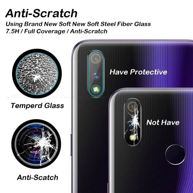 TEMPERED GLASS TG LENSA CAMERA REALME 3-ANTI GORES KACA KAMERA OPPO REALME 3 HIGH QUALITY