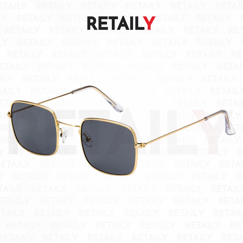 Retaily K704 Kacamata Wanita Kaca Mata Hitam Sunglasses Style Korea Fashion Pria