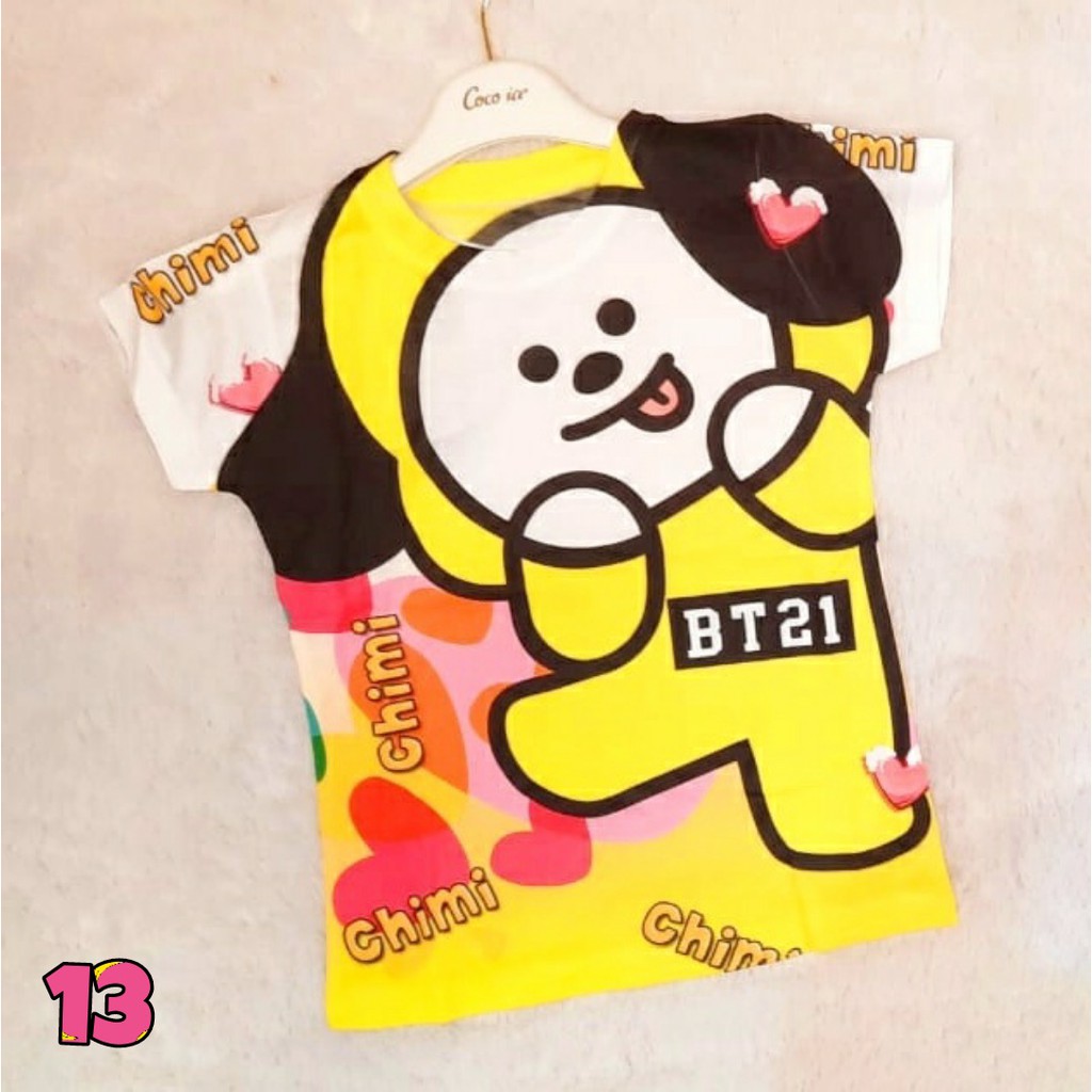 Coco Ice Kaos Anak BT21 BTS