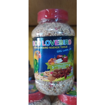 EBOD LOVE BIRD (pakan burung love bird)