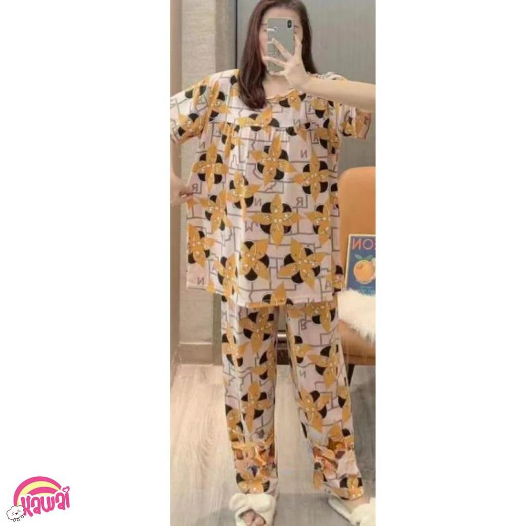 KAWAI BAJU TIDUR PIYAMA SETELAN CP JUMBO LD 130 OVERSIZED IMPORT