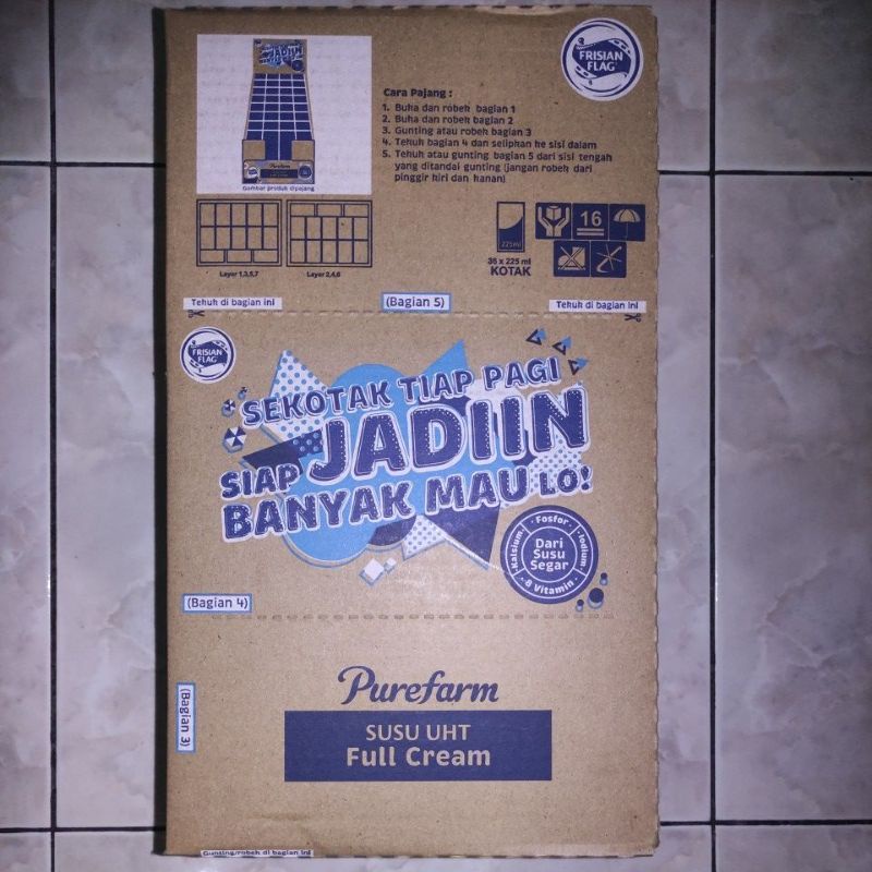 

Frisian Flag UHT Fullcream 225 mL