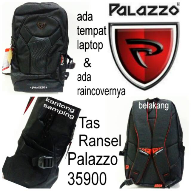 Tas sekolah palazzo 35900 tas sekolah murah palazzo black black