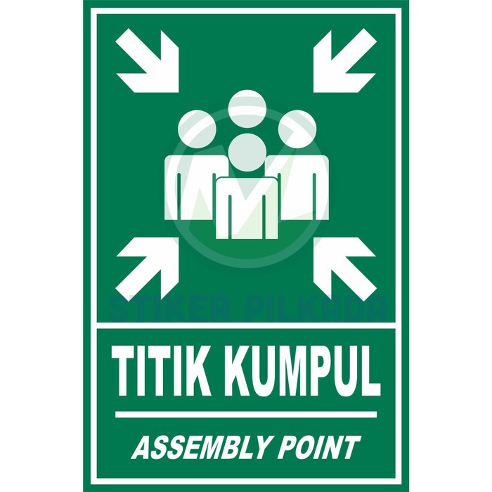 

STIKER VINYL TITIK KUMPUL UK. 46X30,5CM