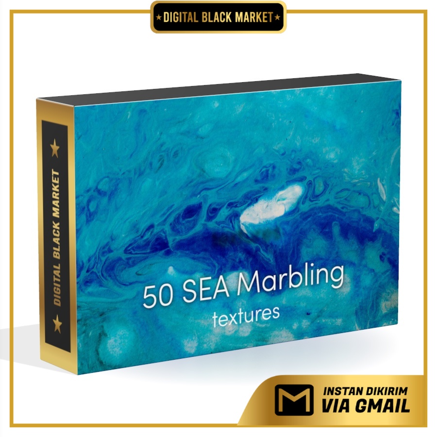 50 Sea marbling Textures - JPEG Ultra HD