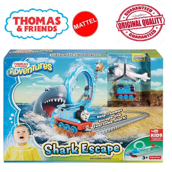 THOMAS & FRIENDS ADVENTURES SHARK ESCAPES ORIGINAL FISHER PRICE