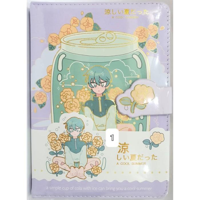 

Buku Diary Notebook Lucu Agenda Import A Cool Summer SL 8122