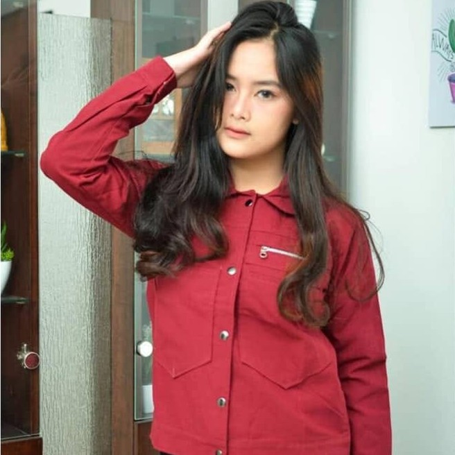 Public - Polan Jaket - Jaket Pocket Zippy Wanita