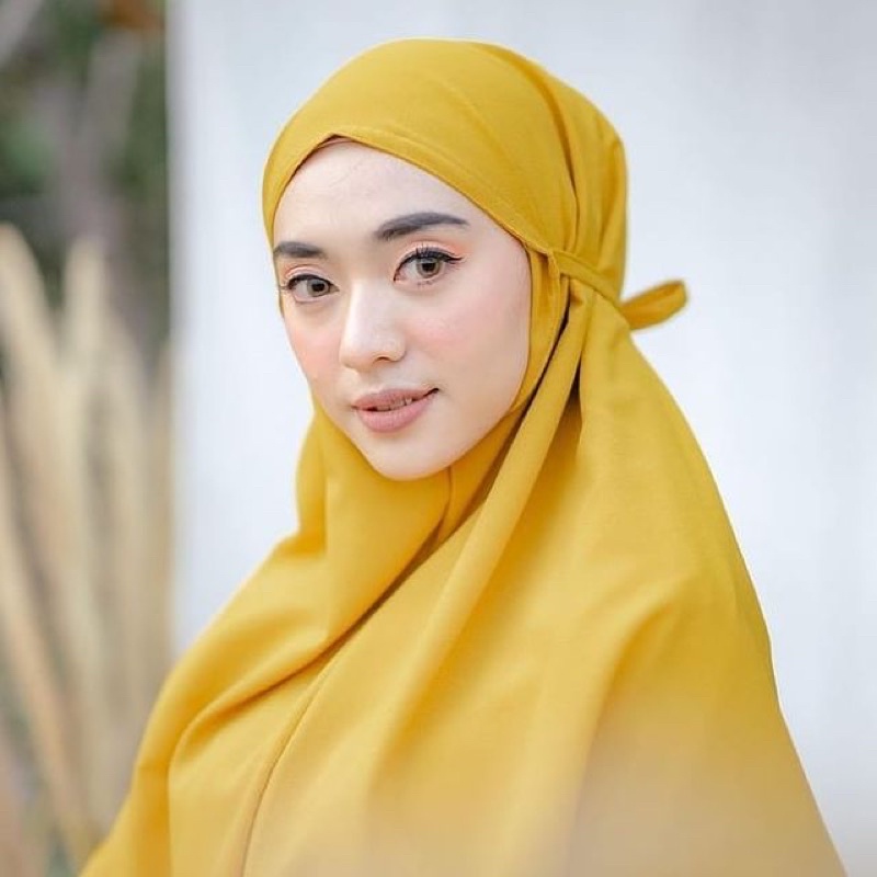 Kerudung Bergo Diamond Oval / Jilbab Instan Oval