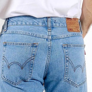  EDWIN  JEANS  VEGAS 01 LIGHT BLUE PAKAIAN PRIA CELANA  JEANS  