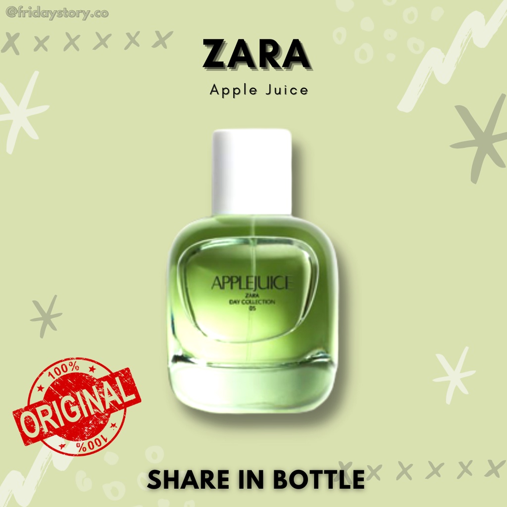 Jual [DECANT] ZARA Apple Juice / SHARE ZARA Applejuice / Share Parfum
