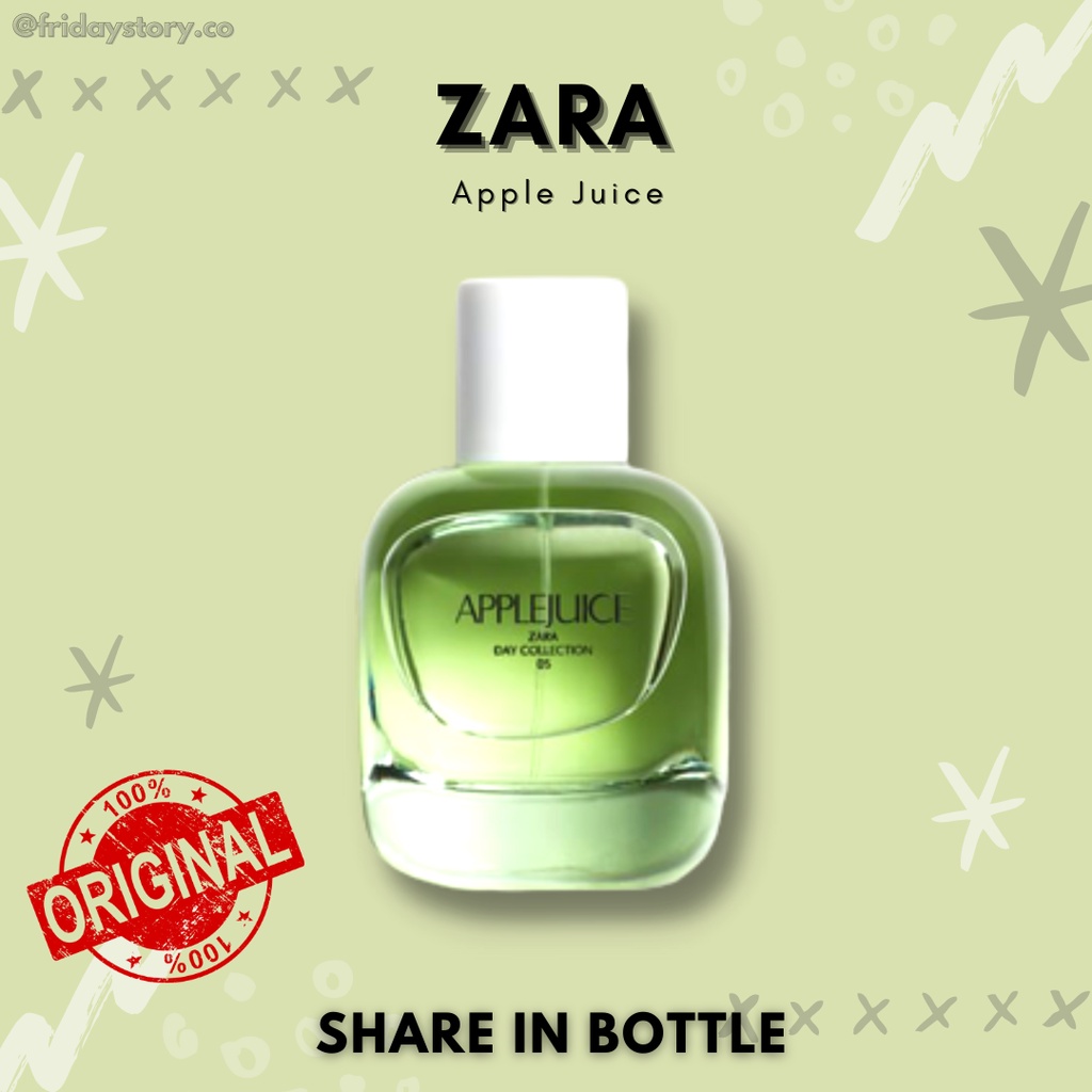 Jual [DECANT] ZARA Apple Juice / SHARE ZARA Applejuice / Share Parfum ...