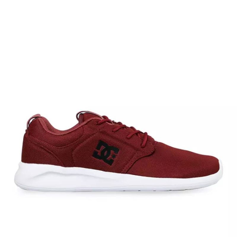 Sepatu DC Midway M Shoe WIB Original - Wine/Black