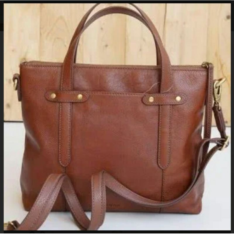 tas felicity satchel brown