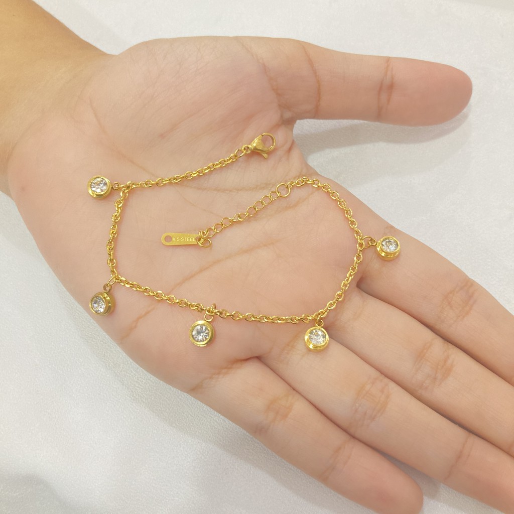 Gelang Tangan Jurai Mata Satu Titanium Anti Karat Anak / Dewasa