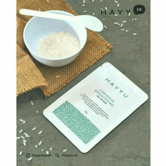Masker peel off hayyu syar'i skin clinic