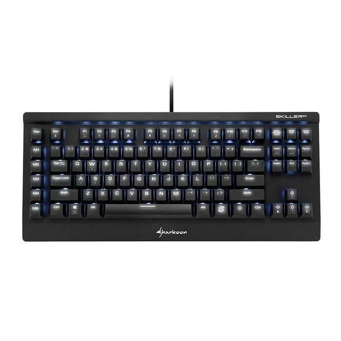 keyboard Sharkoon skiller Mech - Hitam keyboard Sharkoon skiller Mech