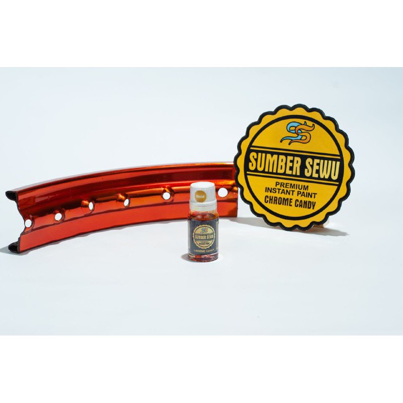 Pewarna Logam Cat Velg Candy Chrome Cat Oles Candy Paint Premium 10ml