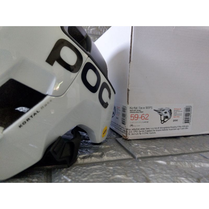 Helm POC Kortal Race Spin Mips Hydrogen White not fox flux