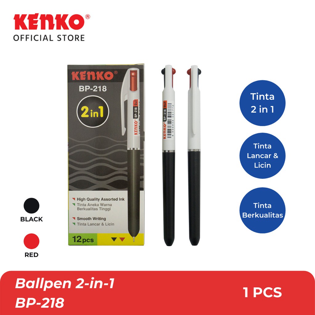 

Kenko Ballpen BP-218 (2 in 1)